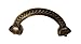 Carpe Diem Hardware 925-3 Feng Shui Triangle 3-Inch O.C. Pull with Triangle Etching Antique Brass