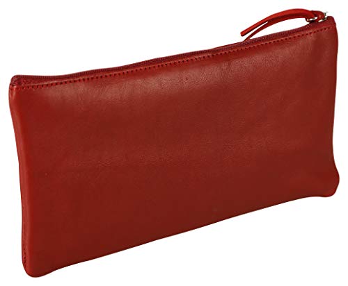 Clairefontaine 410068C - Trousse Plate en Cuir...