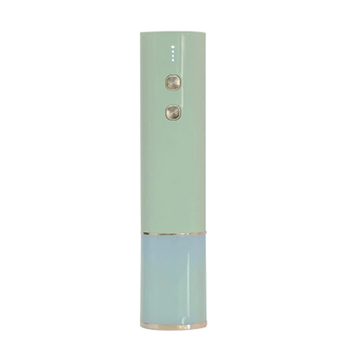 Abridor eléctrico de vino con cortador de aluminio, sacacorchos recargable, diseño ergonómico, carga USB para los amantes del vino