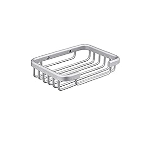 NIDONE Zeep rack ruimte aluminium zeep box rack zeep schotel badkamer accessoires zeephouder voor badkamer kleine zeep…