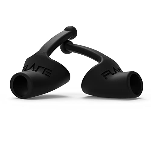Flare Calmer Night Mini Small Sleeping Ear Plugs Alternative Reduce Annoying Noises Without Blocking Sound Extra Soft Reusable Silicone Black