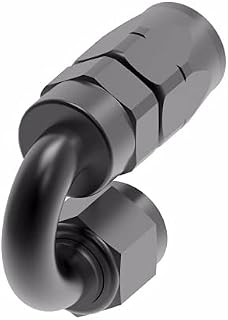 FBM4462 - Tubo flexible de aluminio anodizado (180 grados), color negro