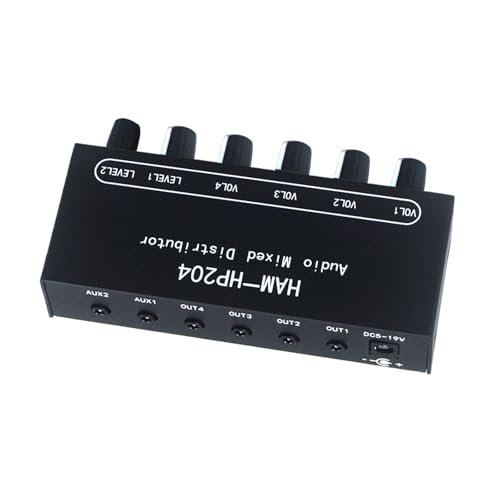 Amplificateur de casque stéréo mélangeur pour gérer 4 retours audio - 3