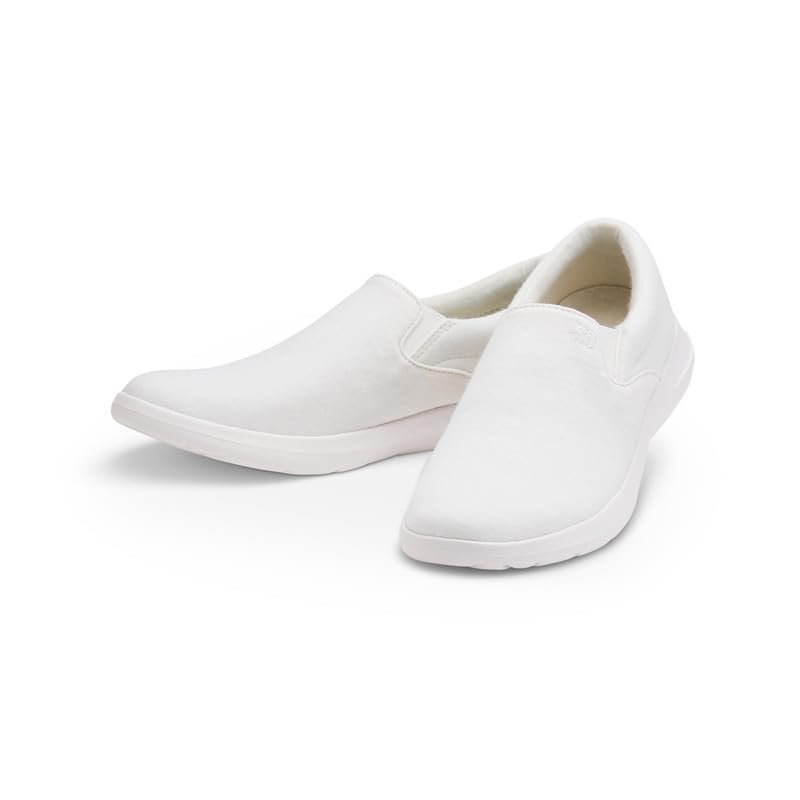 Image of Merinos Women's Slip On Fashion Sneakers, Slide on Casual Shoe, Made with Australian Wool, Lightweight & Durable Tennis Shoes