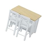 mesas y sillas para pub de segunda mano Este juego de accesorios en miniatura no solo eleva la estética de tus casas de muñecas, sino que también inspira creatividad y juego imaginativo