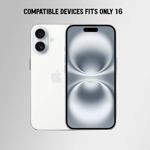 Image of Kratos Soft Silicone Case Cover Compatible with iPhone 16 - Everyday Comfort Protection, Wireless Magnetic Charging Case with Raised Edge Camera & Screen Protection, Shock-Resistant Design