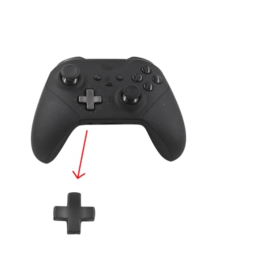 Image of 5Pcs Elite 2 Metal Paddles for Xbox Elite Series 2 Controller, Elite Series 2 Core Controller Parts, D-pad Paddles Replacement for Xbox Elite Series 2 /2 Core Controller Includes 4 Paddles,1 D pads(Black)