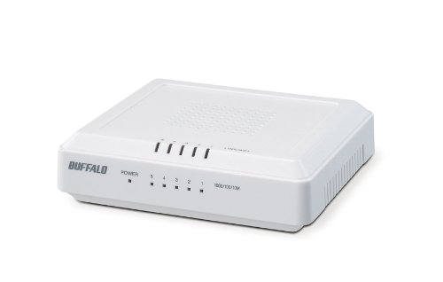 BUFFALO Giga対応 5ポート スイッチングHub LSW3-GT-5EP/CW wyw801m Amazon | BUFFALO Giga対応 5ポート スイッチングHub ブラック