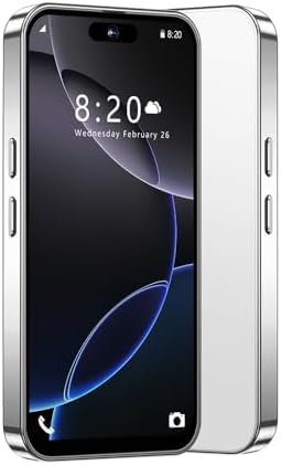 mini Smartphone for Kids with 4.0 inch Small HD Screen, 3GB RAM+32GB ROM,4G Dual SIM,Android 10.0,WiFi,Bluetooth,FM,GPS Pocket Phone (White)