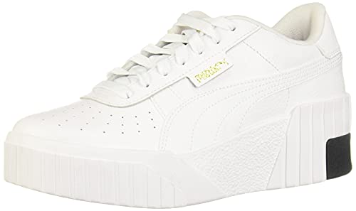 Image of PUMA Womens Cali Platform Sneakers Shoes Casual - White
