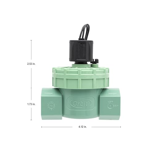 Orbit Sprinkler System 1-Inch NPT Jar Top Valve 57461, Green