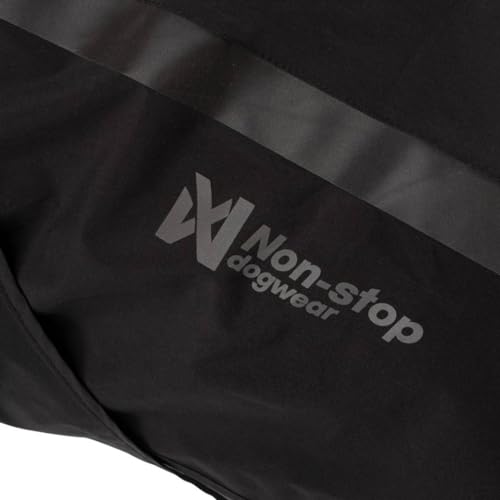 Non-stop dogwear Trekking-Regenmantel (Schwarz, 36)