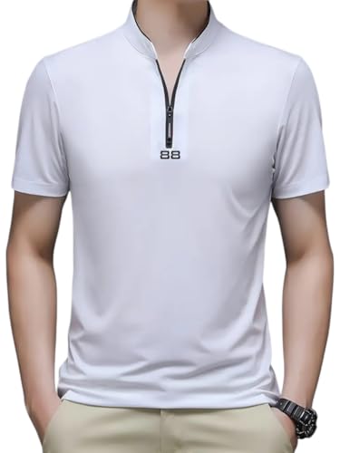 Louis Sense Polo T-Shirt for Men || Mens T Shirt || Polo t Shirt (POLO-03-WHITE-XL)