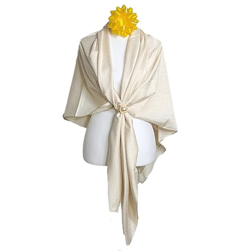 NEW Double Sided Silk Scarf 53"x53" Large Square Shawl Wrap XiangYunSha SIJingJiaoLuo4