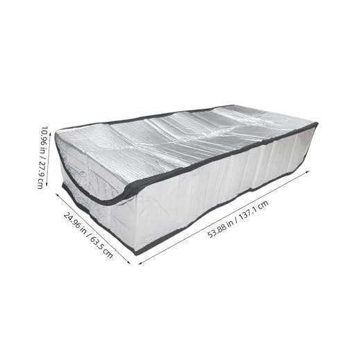 Cubierta aislante para puerta y escalera de ático: aislamiento térmico de aluminio doméstico 3