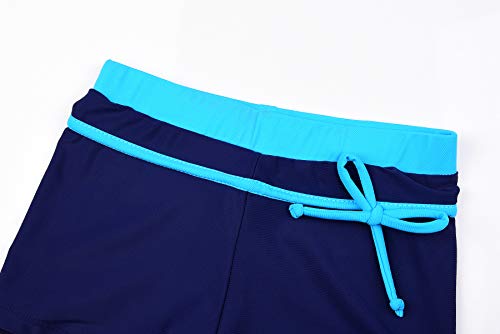 Image of Uhnice Girls Swimsuit Two Piece Tankini Swimwear with Boyshort