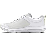 Under Armour Women's Charged Assert 10, (110) White/White/Sonic Yellow, 9, US