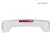 JSP Rear Spoiler Wing with LED Brake Light | Fits Subaru Impreza WRX STI | 2000, 2001, 2002, 2003, 2004, 2005, 2006, 2007 | Primed Gray | Improve Fuel Efficiency & Stability
