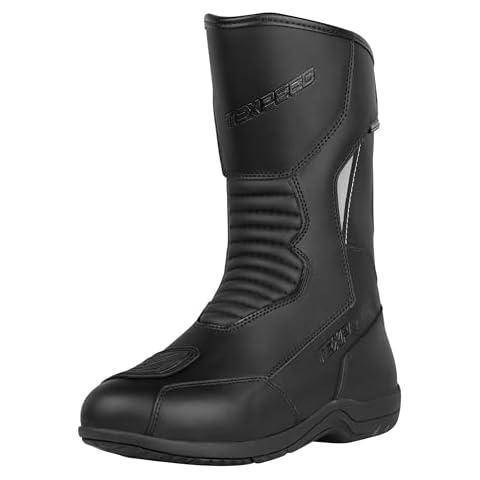 Texpeed Classic Waterproof Leather Motorcycle Boots Cover