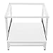 Metal Base for Washing Machine, Dryer Base with Pull-Out Shelves, Max. 150 kg, Adjustable Non-Slip Washing Machine Base, Pedestal Raiser for the Fridge Dryer(24’’x22’’x20.5’’,White)