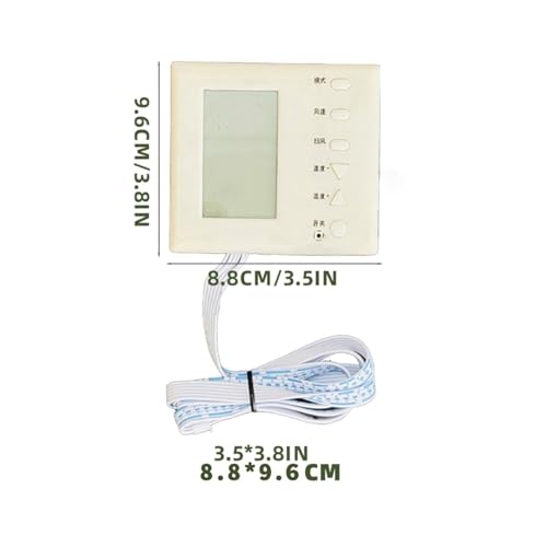 Panneau de commande de climatiseur LCD ensemble de panneaux avec accessoires de rechange - 6