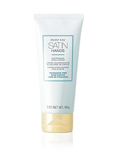Set of 3 Mary Kay Fragrance-Free Satin Hands Nourishing Shea Cream .72 oz Travel Size