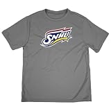 Southern New Hampshire University Youth T-Shirt Primary Logo, Charcoal, S