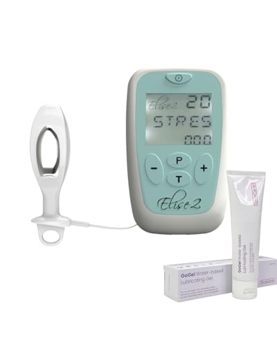 TensCare – Elise, Pelvic Floor Exerciser with Rechargeable Li-ion Battery & Go Gel Water Based Lubricant 100ml