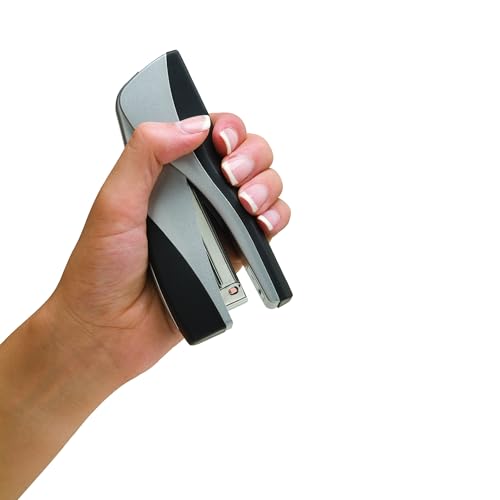 Swingline Stapler, Jam Free, Optima Grip Compact Size, Ergonomic Cushion, Metal, 25 Sheet Capacity, Silver (87816) by Swingline - Image 6
