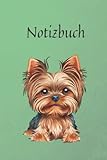  Yorkshire Terrier: Notizbuch, 120 Seiten, liniert