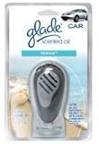 Glade Scented Oil .23 fl. oz. (7mL) Car Vent Clip Air Freshener, Ocean Blue Scent
