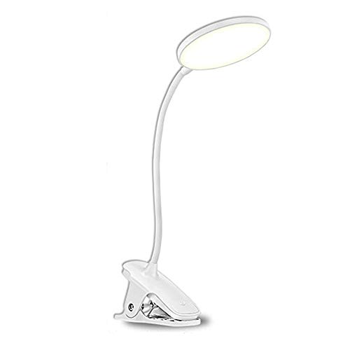 Duoying - Luce da lettura a clip, USB a LED