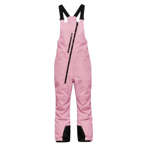 Pantalon de neige pour filles de 8 à 9 ans avec bavoir isolé et étanche
