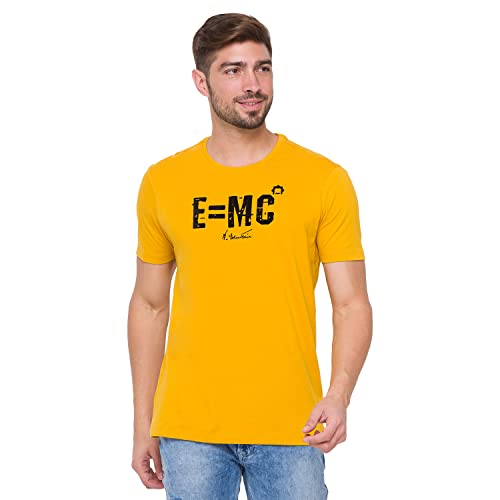 Image of Spykar Men's Printed Slim Fit T-Shirt