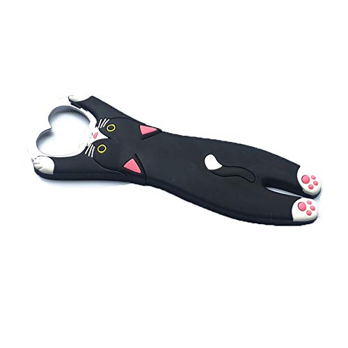 A cat-shaped fridge magnet that moonlights as a bottle opener — cute, dual-purpose, and guaranteed to get a 'where did you get that?' at a party.