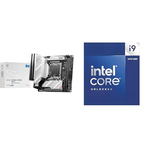 MSI MPG B760I Edge WiFi Mainboard + Intel® Core™ i9-14900K Desktop Processor 24 cores