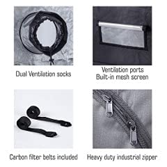 Amazon.co.jp: In door Grow Tent 240×120×200cm 高性能グロウボックス