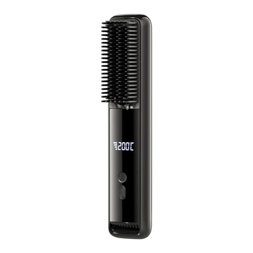 Lisseur sans fil nomade avec 3 températures réglables pour un lissage sur mesure en voyage