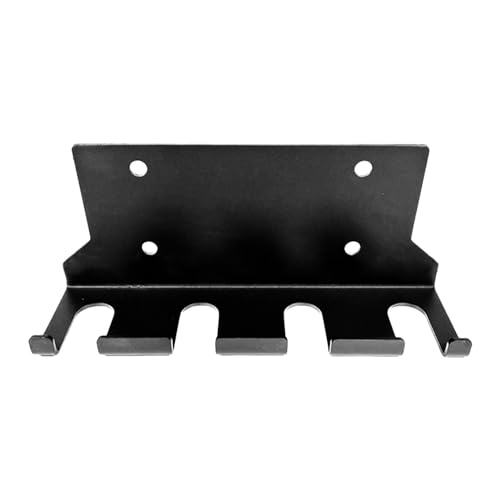 Samuliy Estante de almacenamiento para barras, soporte vertical de pared para barras | Organización de equipos de entrenamiento, colgador de ahorro de espacio para dormitorio, garaje, sala de estar