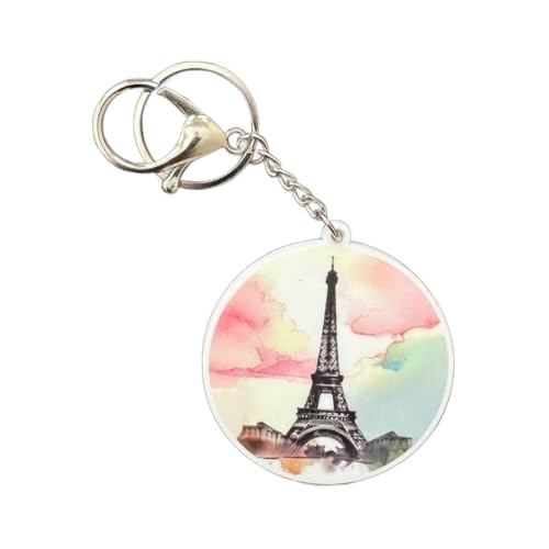Generic Eiffel Tower Keychain - Lobster Clasp | 2.5