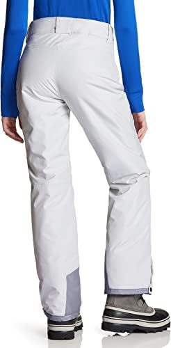 TSLA Women's Winter Snow Pants, Waterproof Insulated Ski Pants, Ripstop Snowboard Bottoms, Basic Snow Pants White, X-Large - 3