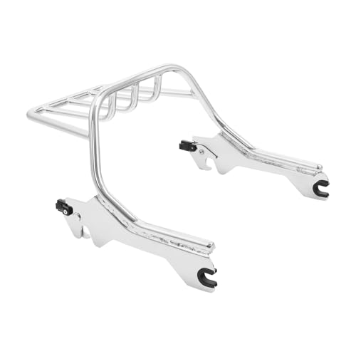Porte-bagages moto en acier noir pour Softail Fat Boy 114 2018-2023