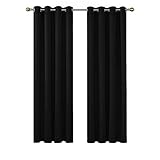 SCHALLSCHUTZ & ENERGIEEINSPARUNG-Diese wärmeisolierten Vorhänge wirken auch als Schallschutzwände, die den Lärm von stark befahrenen Straßen und Bereichen reduzieren. Diese Blickdichten Vorhänge sind auch energiesparend, da sie die Räume im Winter wärmer und im Sommer kühler halten können.