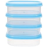 Garneck Caja para Silbatos Deportivos de 4 Piezas, Estuche Pequeño Portátil para Entrenamiento, Contenedor Ligero de Plástico Abs Tapa Transparente para Uso Exterior y Color