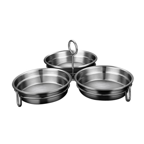 TOYANDONA Stainless Steel Egg Poacher Pan with Nonstick Mold for Easy Poached Eggs Material Smooth Surface for Quick Release Heat-resistant Handle and Steaming Tool