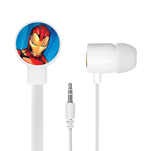 Listado de Mano iron man que puedes comprar esta semana. 50 GAIRET Audífonos Alámbricos Iron Man Manos Libres H3-AB119, Micrófono Incorporado, Sonido Estéreo, Cancelación de Ruido Ambiental, Conexión 3.5 mm, Compatibles con PC, PS,...