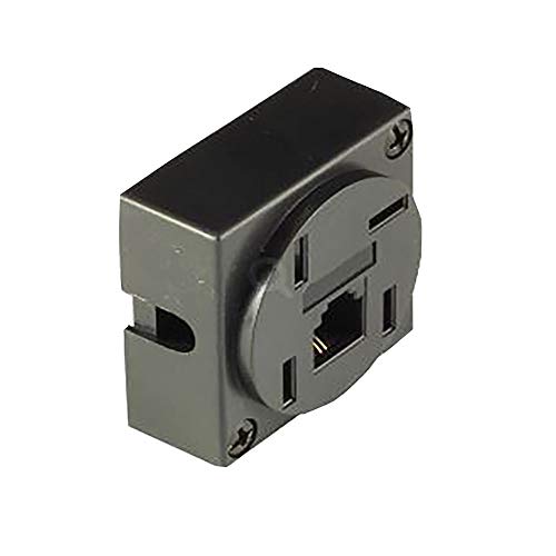 Tomada Telebras Modular 2 vias RJ11 TTM2 Dantas Telecom