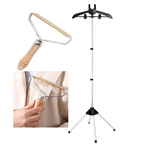 Garment Steamer Stand,Handheld Garment Steamer Clothes Rack,Foldable Garment Clothes Drying Rack,Handheld Hanging Ironing Machine Hanger,Handheld Garment Steamer Hanger