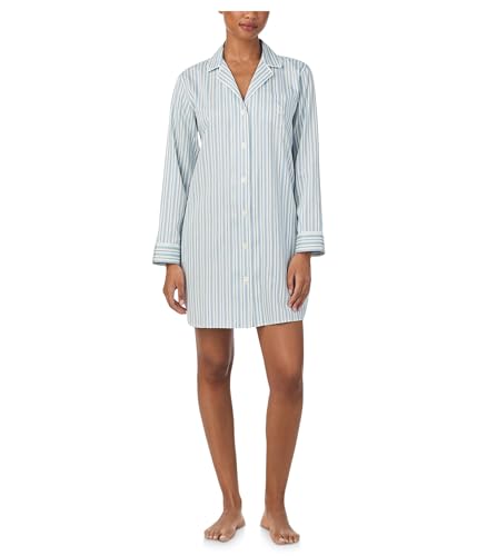 Lauren Ralph Lauren Women's Woven His Shirt Sleepshirt