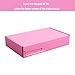 Pink Shipping Packaging L10.5xW6.3xH2 inch MEIANJU Hard Corrugated Cardboard Shipping Boxs Gift Wrap Box for Bridesmaid Proposal,Invitations, Wedding,Christmas,Anniversary